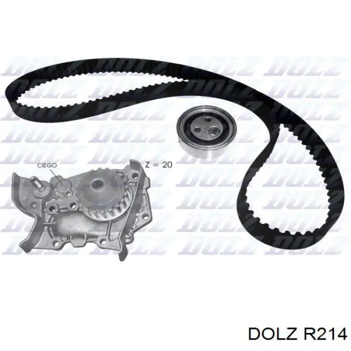 Купити R214 Dolz Насос охолоджуючої рідини