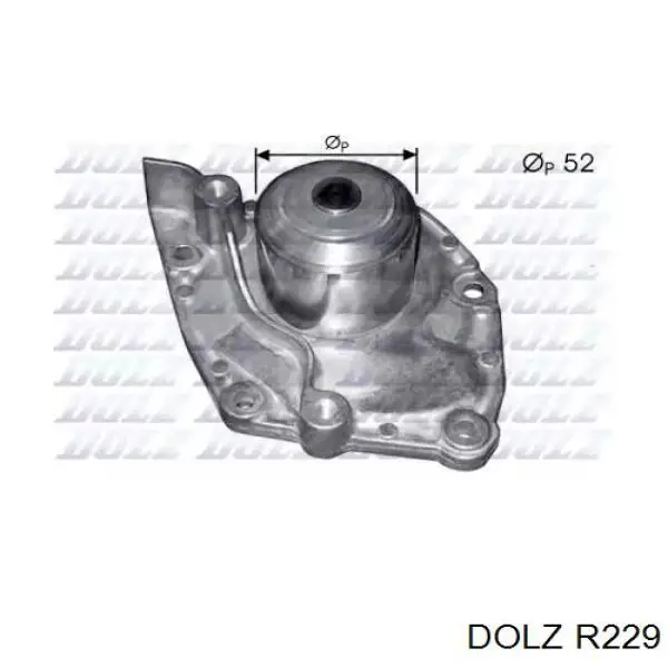 R229 Dolz Насос охолодження