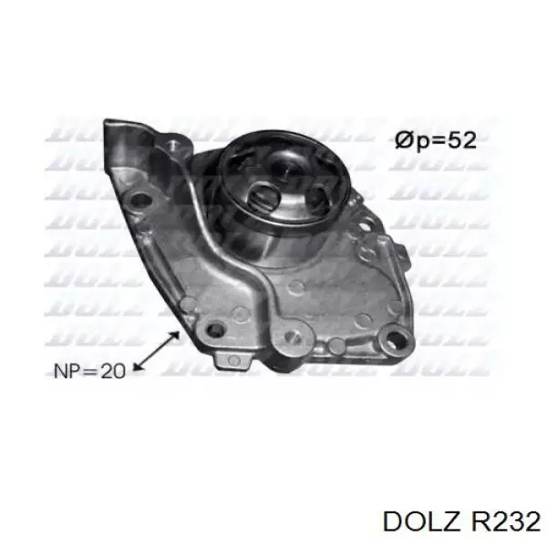 Помпа R232 Dolz