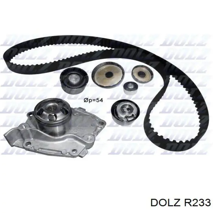 R233 Dolz Насос охолодження