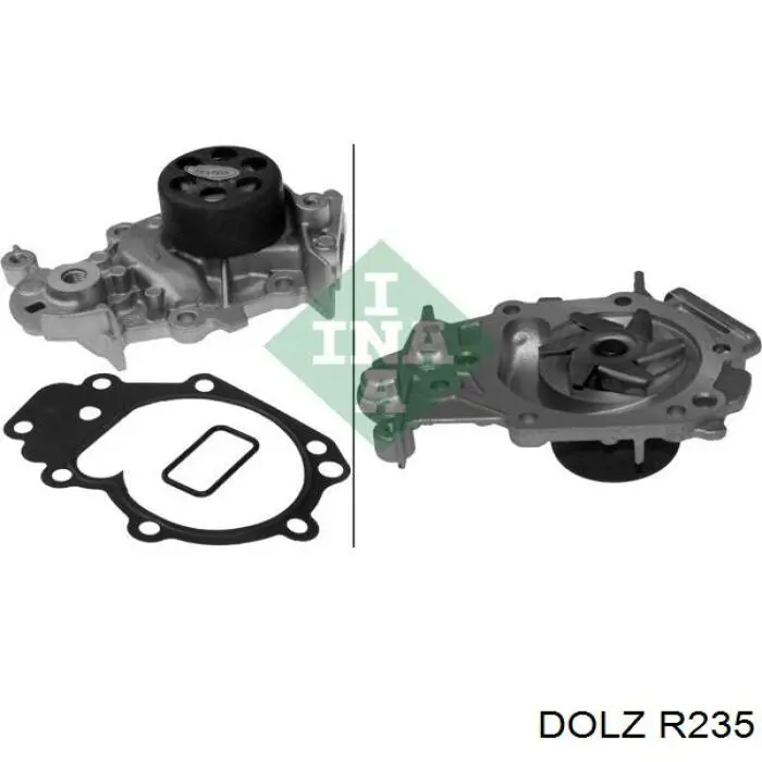 Купити R235 Dolz Насос охолоджуючої рідини