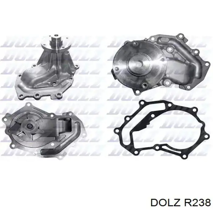 Купити R238 Dolz Насос охолоджуючої рідини
