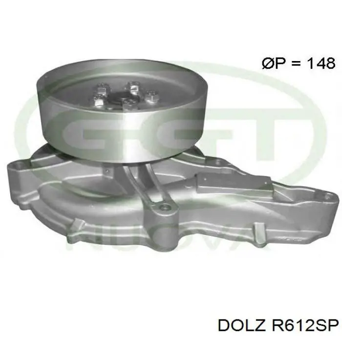 Помпа охолодження Dolz R612SP ціна, від 109.55 USD
