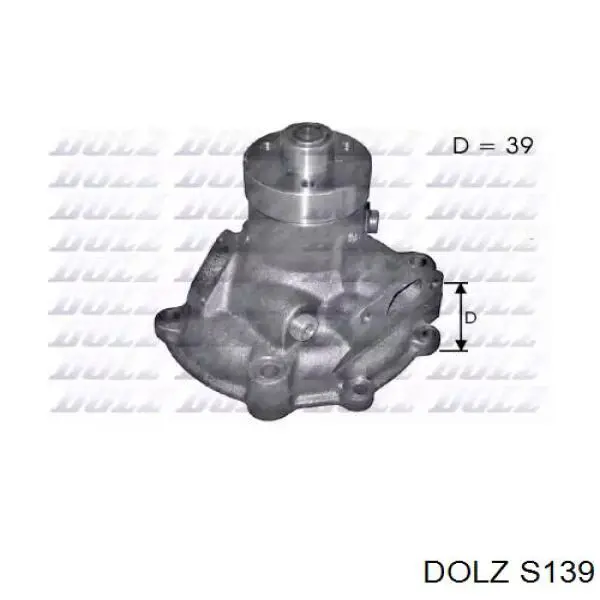 Купити S139 Dolz Насос охолоджуючої рідини