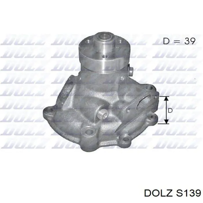 S139 Dolz Насос охолодження