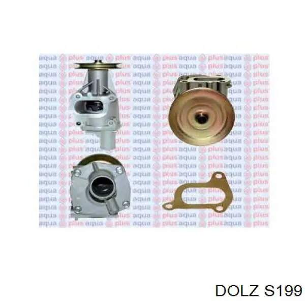 Помпа охолодження Dolz S199 ціна, від 35.33 USD