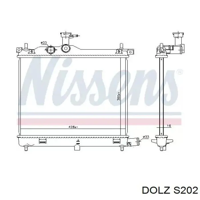 Помпа охолодження Dolz S202 ціна, від 42.01 USD
