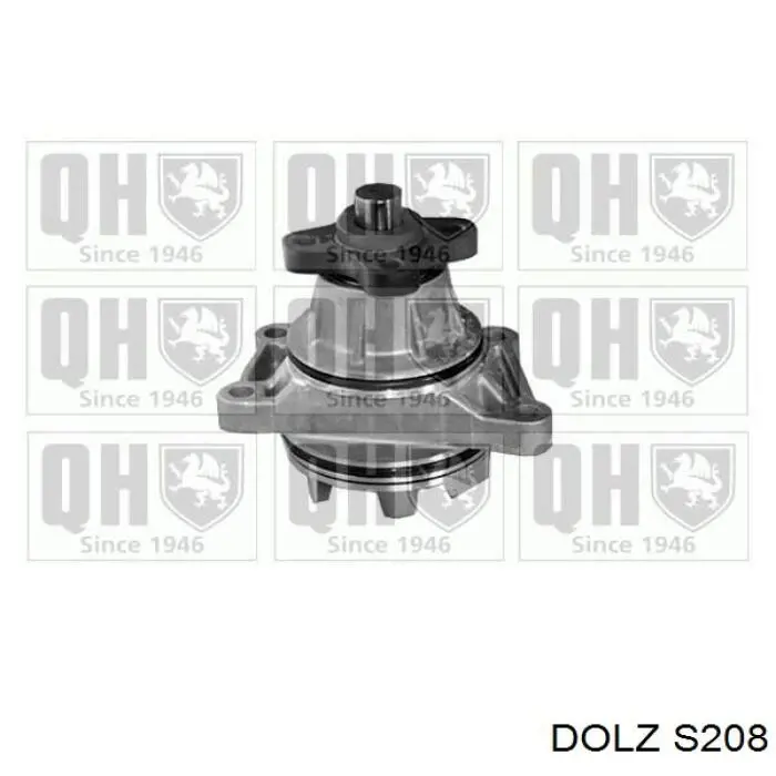 Помпа охолодження Dolz S208 ціна, від 34.30 USD
