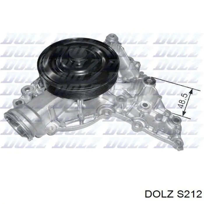 Помпа охолодження Dolz S212 ціна, від 29.48 USD