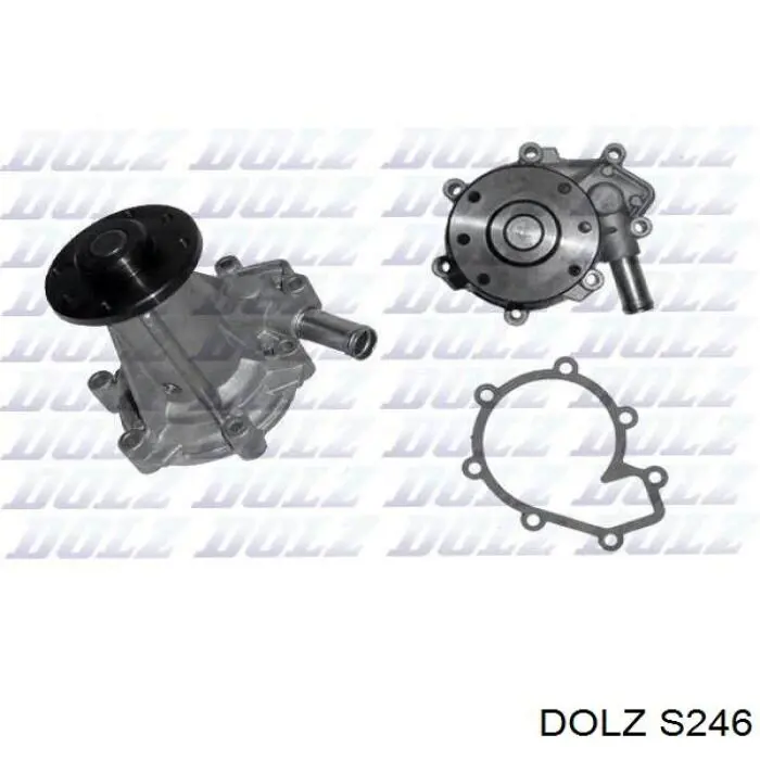 Помпа водяна, (насос) охолодження S246 Dolz