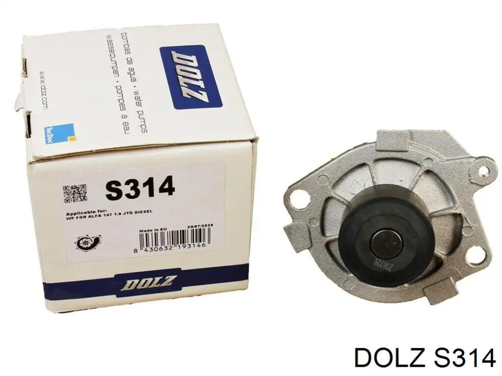 S314 Dolz Насос охолодження