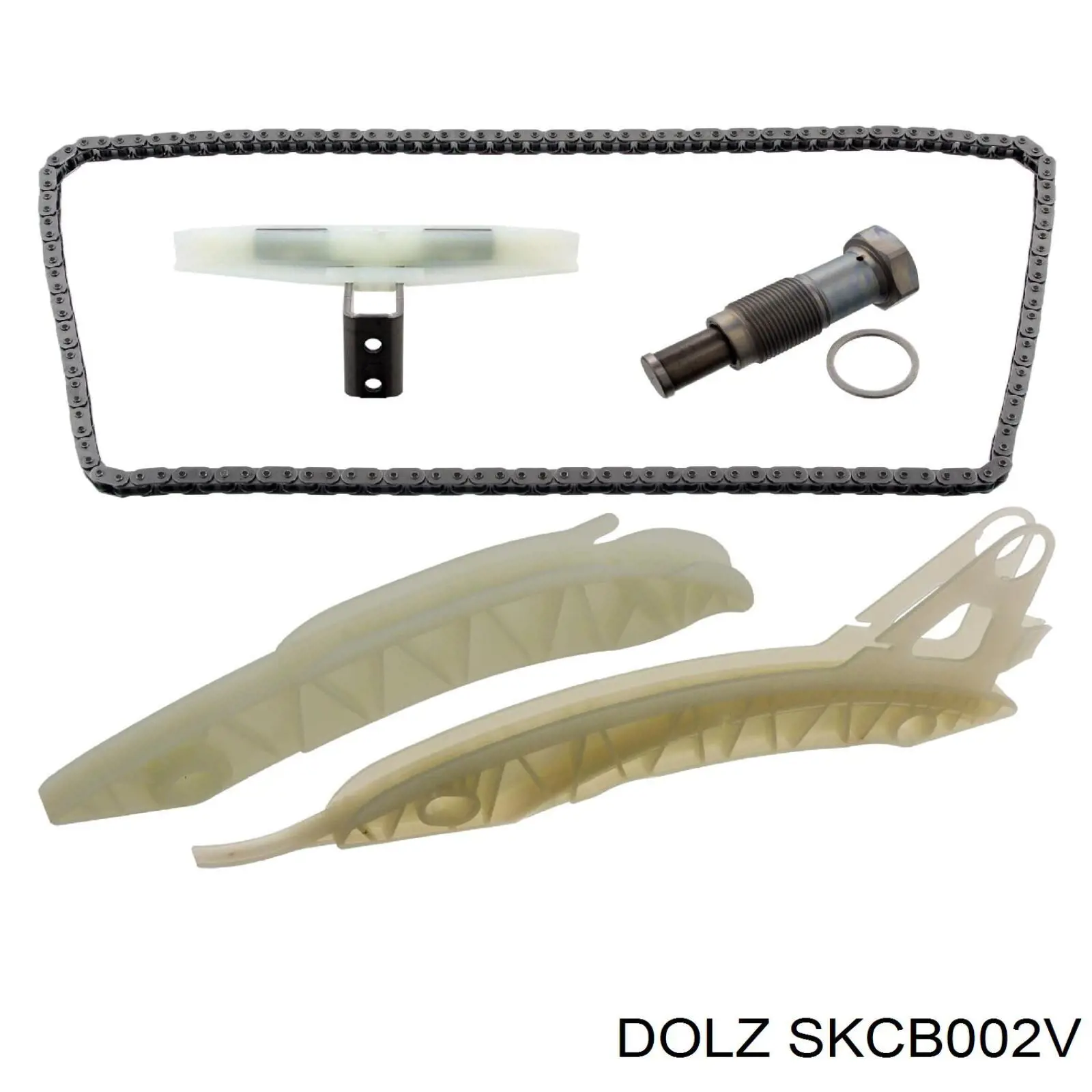 SKCB002V Dolz Ланцюг ГРМ, комплект