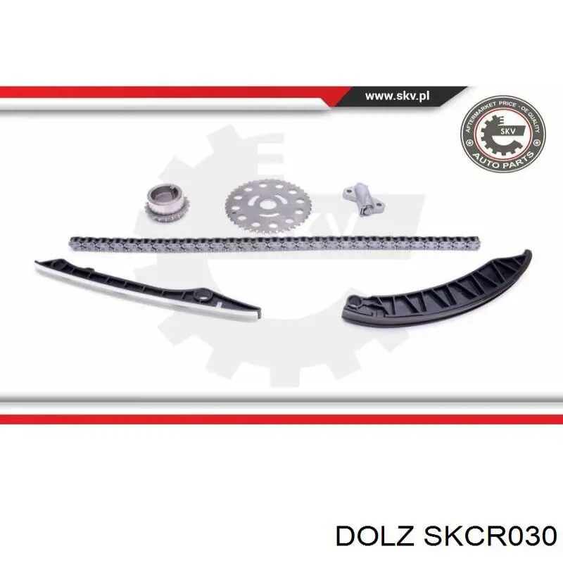 SKCR030 Dolz Ланцюг ГРМ, комплект