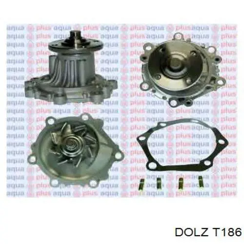 Помпа охолодження Dolz T186 ціна, від 33.37 USD