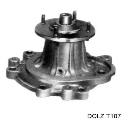 Помпа водяна, (насос) охолодження T187 Dolz