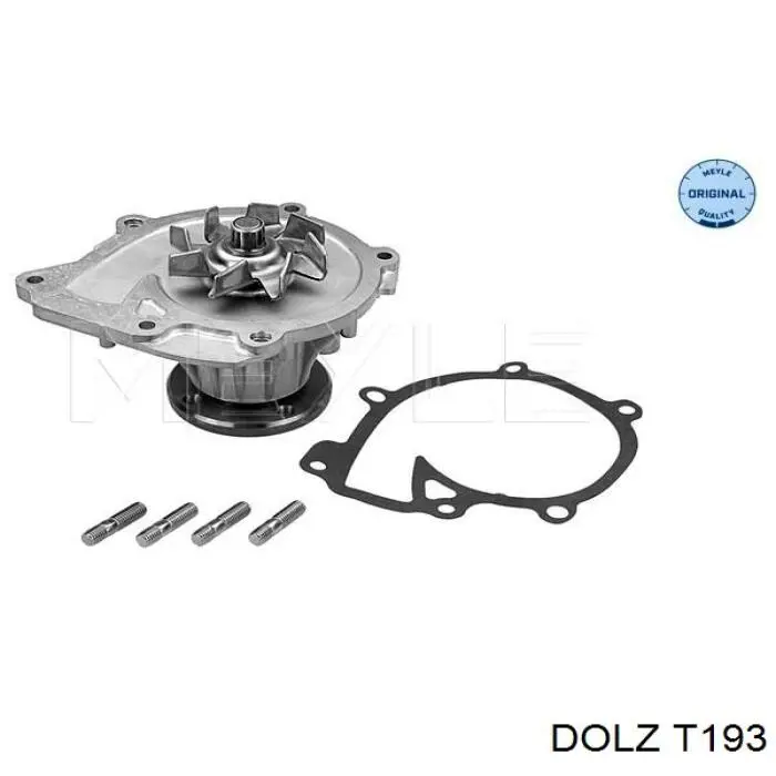 Помпа водяна, (насос) охолодження T193 Dolz