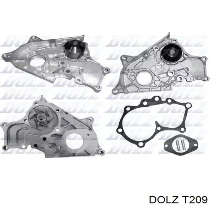 Купити T209 Dolz Насос охолоджуючої рідини