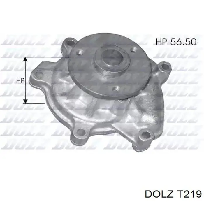 Купити T219 Dolz Насос охолоджуючої рідини