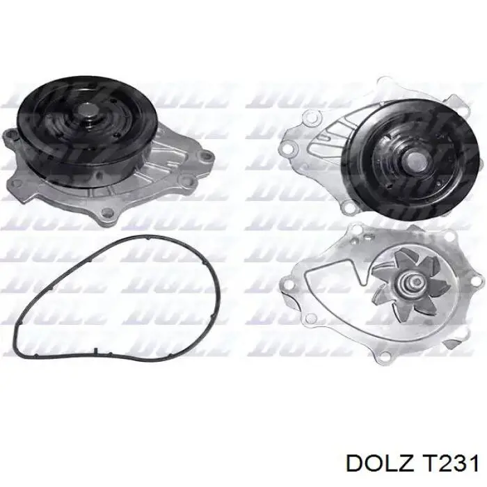 Купити T231 Dolz Насос охолоджуючої рідини