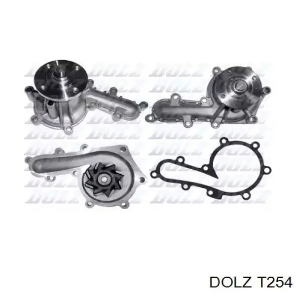T254 Dolz Насос охолодження
