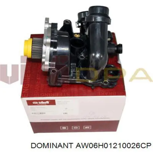 Помпа водяна, (насос) охолодження, в зборі з корпусом Dominant AW06H01210026CP ціна, від 56.95 USD