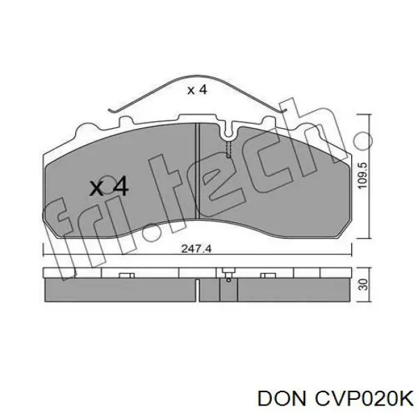 Купити SM448Z Steinhof Колодки гальмівні передні, дискові