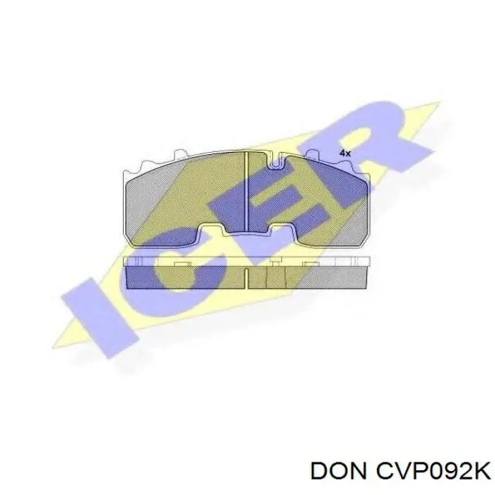 Задні гальмівні колодки ST29165PRO Rider