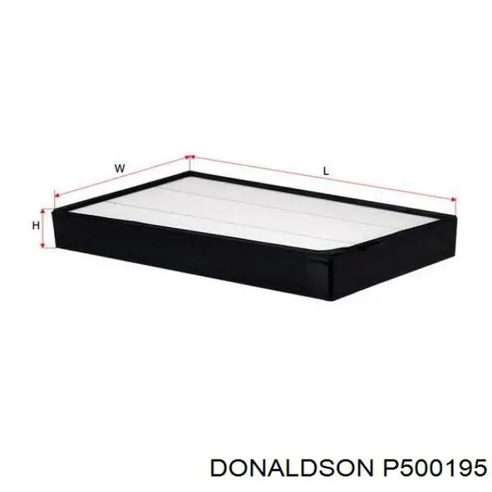 P500195 Donaldson Внутрішньосалонний фільтр
