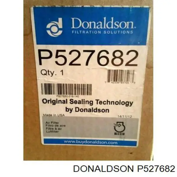 Фільтр повітряний P527682 Donaldson