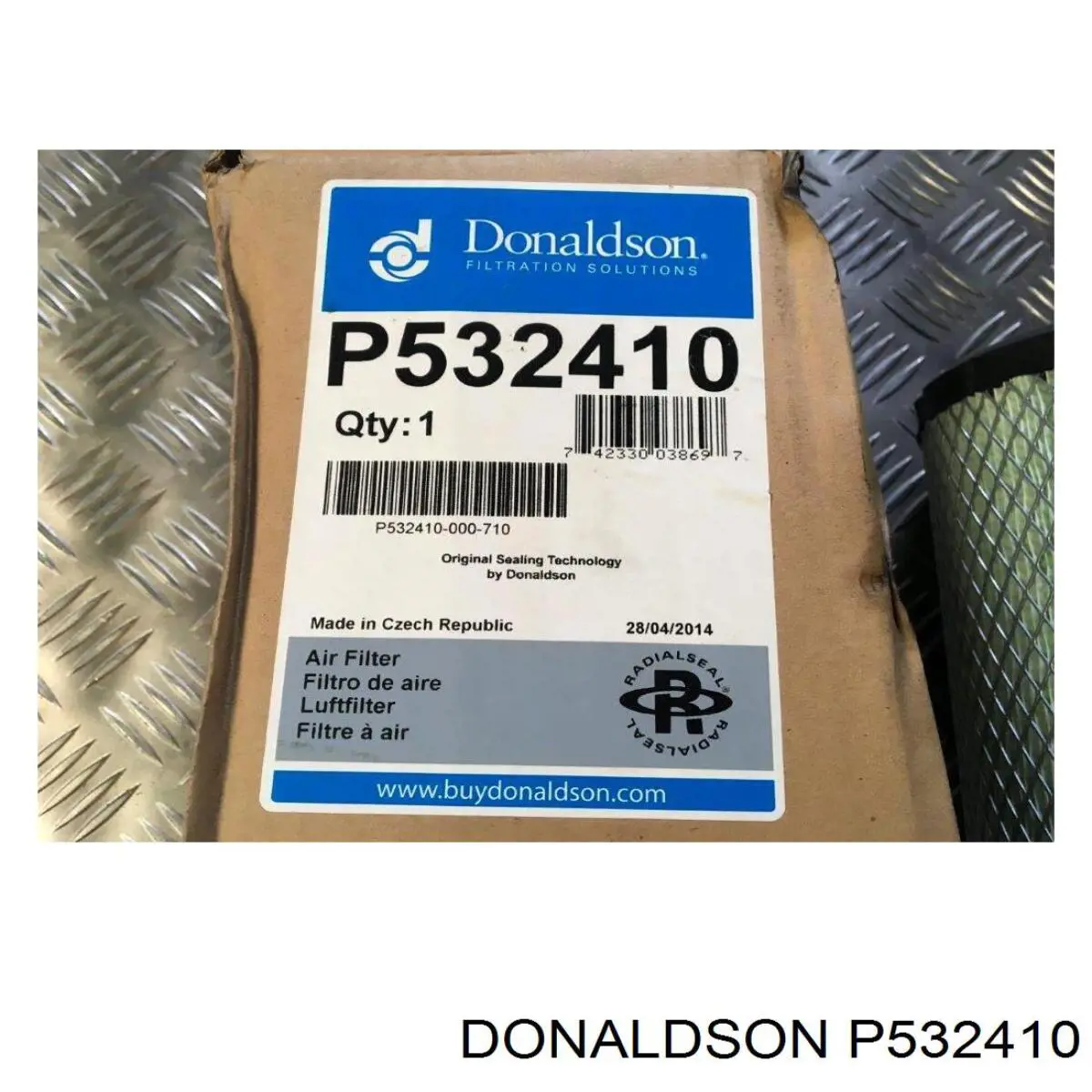 Купити P532410 Donaldson Автомобільний фільтр повітря