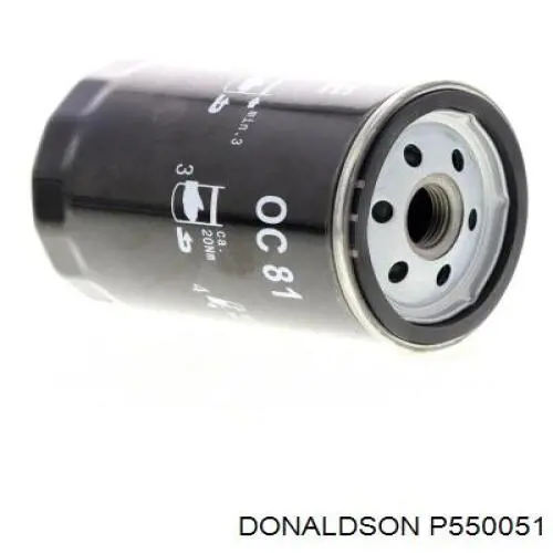 P550051 Donaldson фільтр масляний