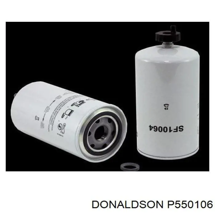 Фільтр тонкого очищення палива Donaldson P550106 ціна, від 17.37 USD
