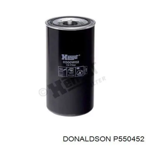 Масляний фільтр двигуна Donaldson P550452 ціна, від 34.06 USD