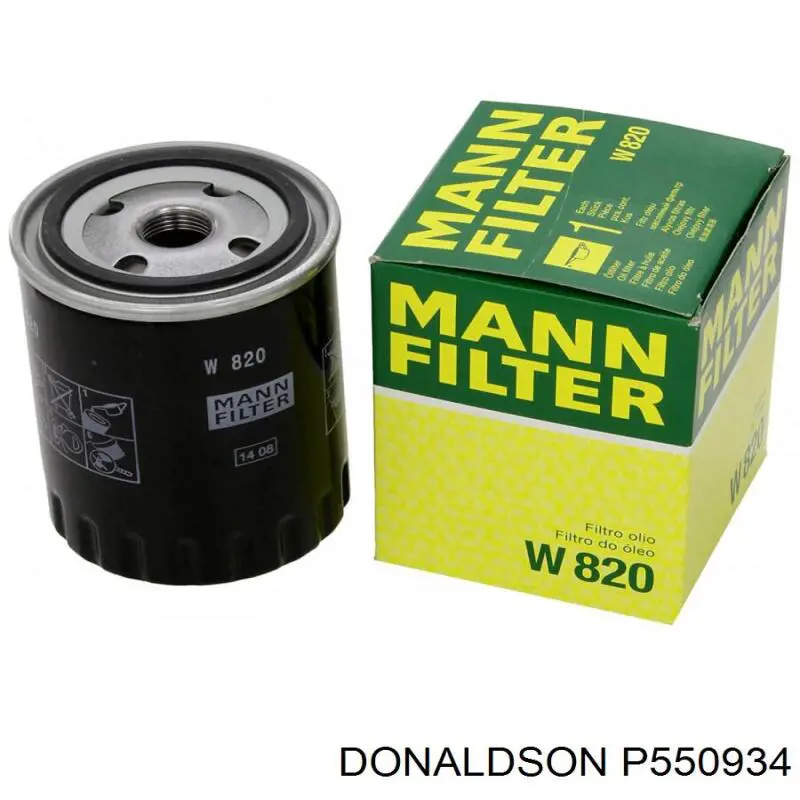 Масляний фільтр двигуна Donaldson P550934 ціна, від 4.53 USD