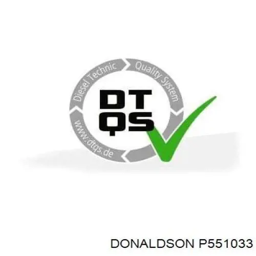 Фільтр паливний P551033 Donaldson