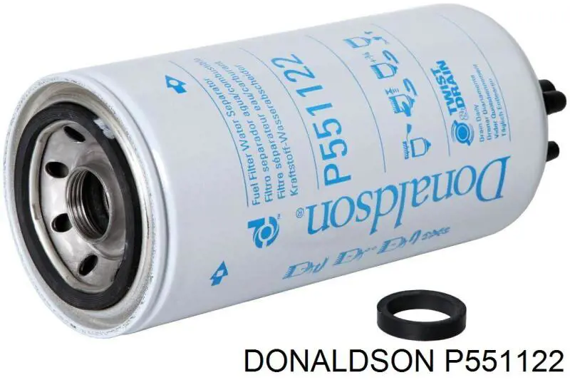 Купити P551122 Donaldson Фільтр-відстійник палива грубої очистки