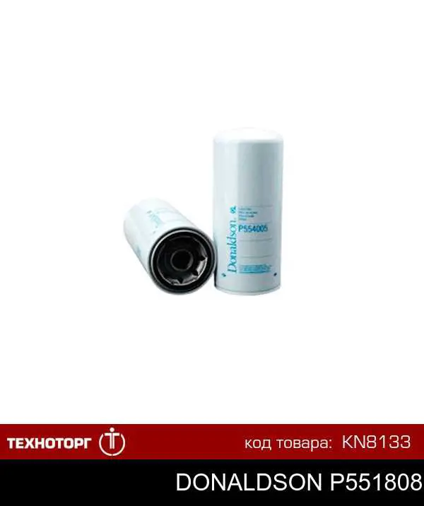 Фільтр гідравлічної системи Donaldson P551808 ціна, від 39.54 USD