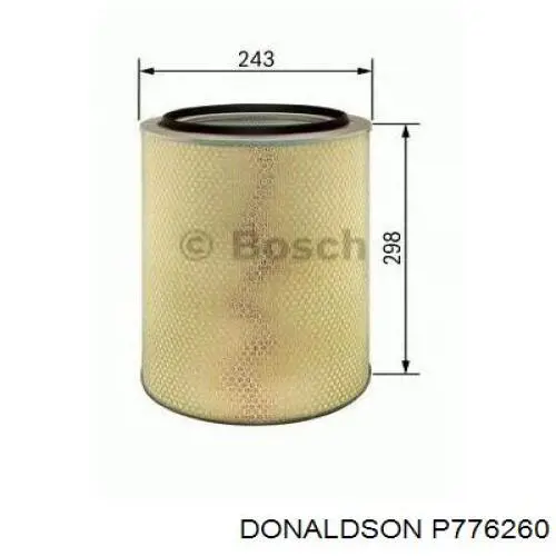 Фільтр повітряний P776260 Donaldson