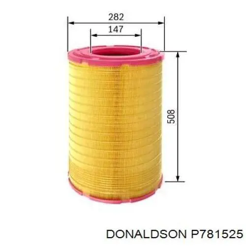 Купити P781525 Donaldson Автомобільний фільтр повітря