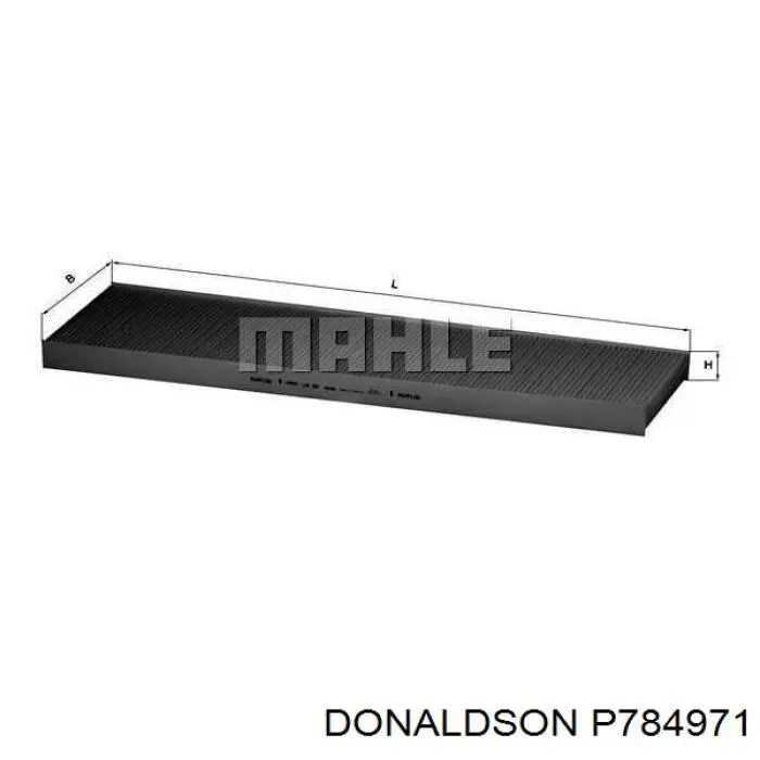 Фільтр салону P784971 Donaldson