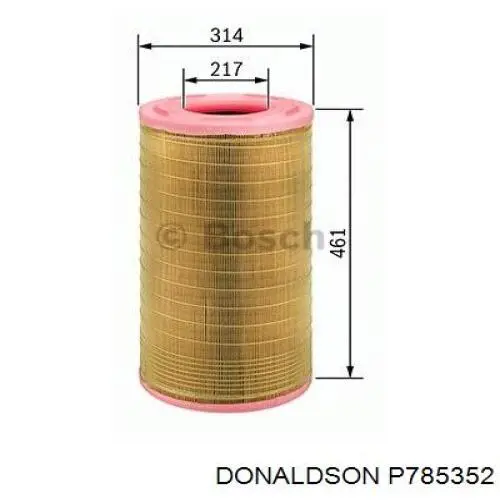Купити P785352 Donaldson Автомобільний фільтр повітря
