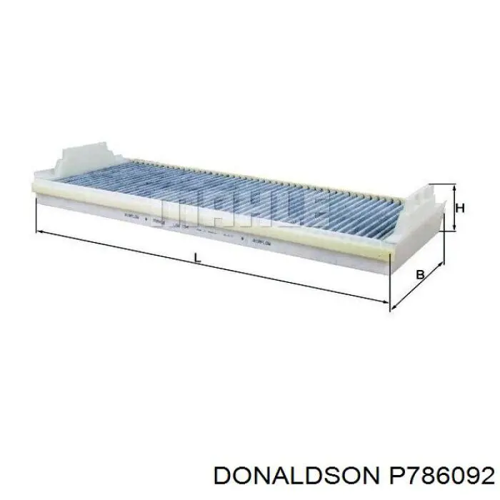 Фільтр повітряний обігрівача Donaldson P786092 ціна, від 23.90 USD
