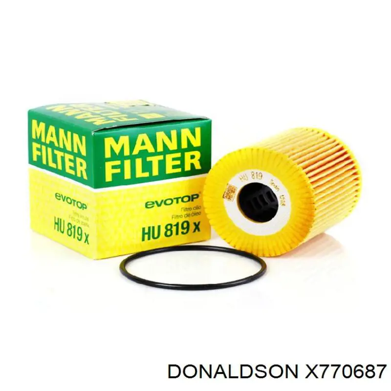 Купити X770687 Donaldson Комплект фільтрів на мотор