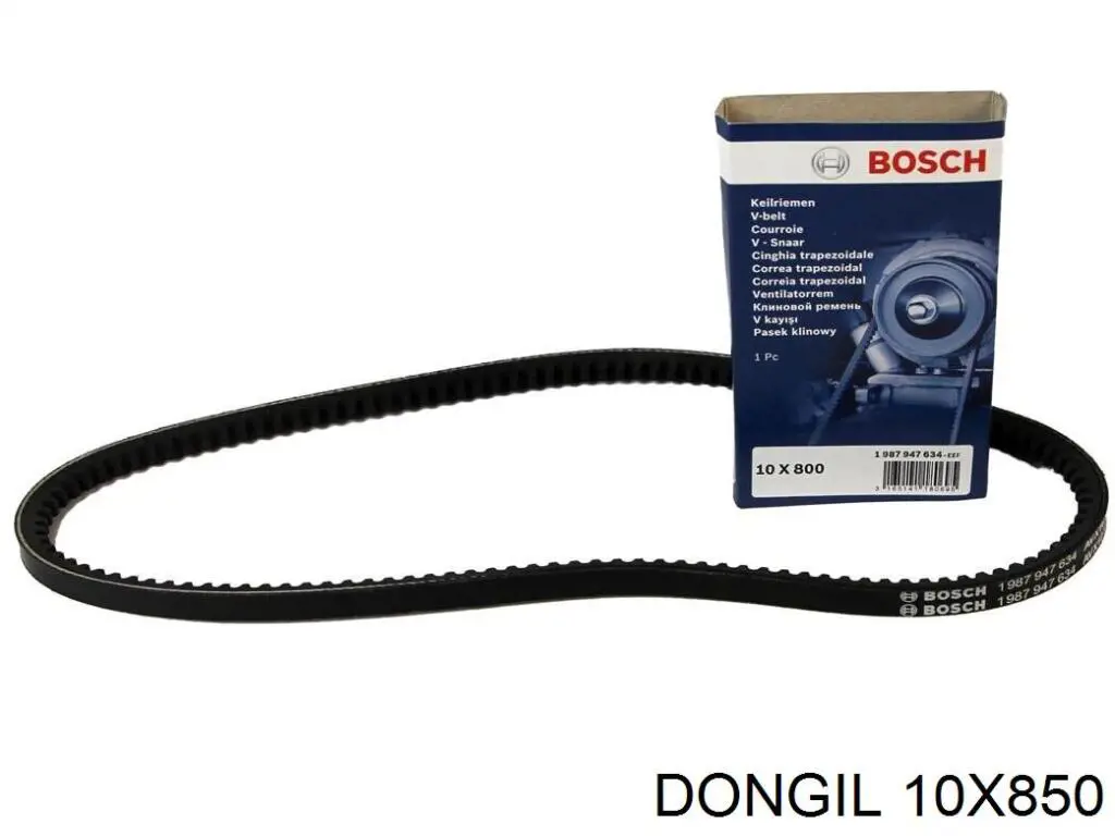 Клиновий ремінь Dongil 10X850 ціна, від 2.85 USD