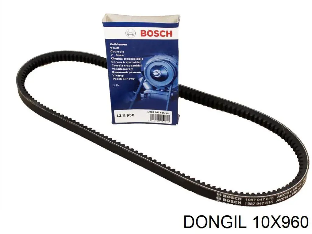 10X960 Dongil ремінь приводний, агрегатів