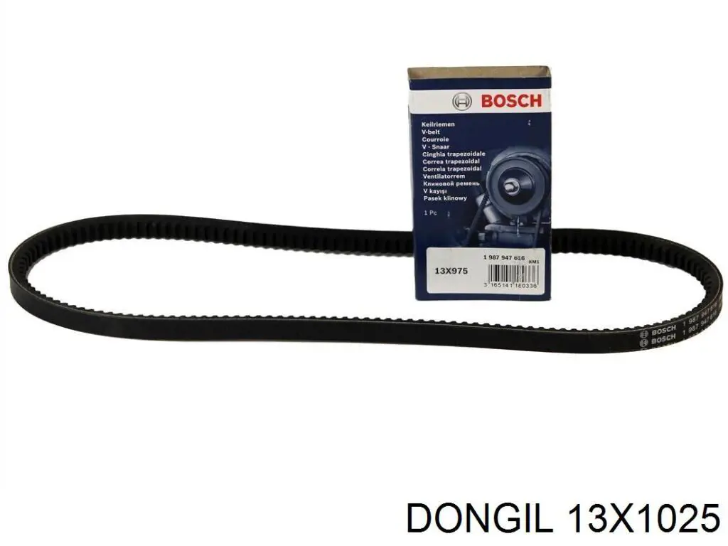 13X1025 Dongil Поліклиновий ремінь