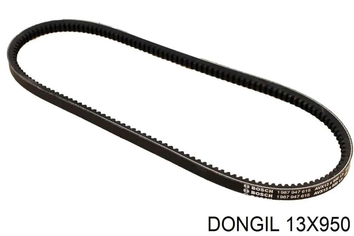 Ремінь генератора 13X950 Dongil