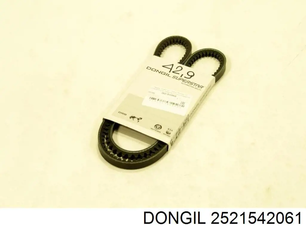 2521542061 Dongil Ремень генератора (L=1090 мм)