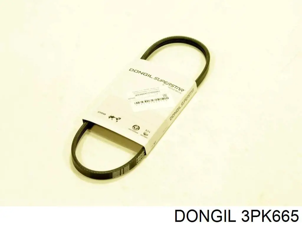 3PK665 Dongil ремінь приводний, агрегатів