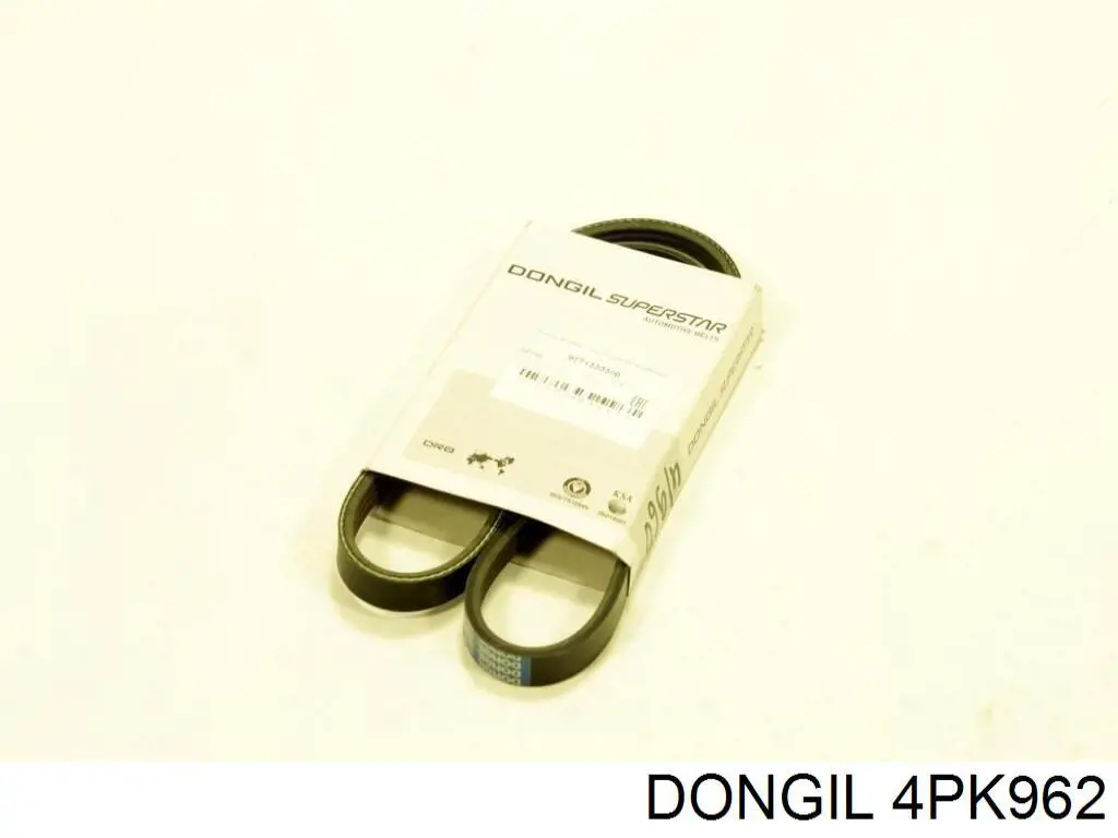 Ремінь генератора 4PK962 Dongil